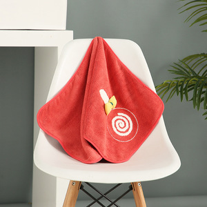 Coral Fleece <b>Bath</b> <b>Towel</b> <b>Set</b> 35x75cm 70x140cm Novelty Lollipop Design Skin-Friendly Home Use - Product Image 4