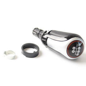 Pomo de Palanca de Cambios de Cuero para Auto, 5 y 6 Velocidades, Ergonómico, Compatible con Volkswagen Golf - Product Image 4