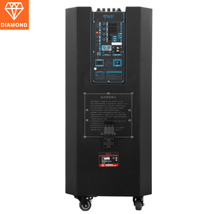 Altavoz Profesional Activo para <span class=keywords><strong>Conciertos</strong></span> y Escenarios, Portátil, Recargable, <span class=keywords><strong>de</strong></span> Alta Potencia, con Doble Woofer <span class=keywords><strong>de</strong></span> 12'', <span class=keywords><strong>3</strong></span> Vías, 600W RMS, Bajo MOQ - Product Image 1