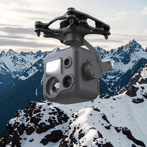 Cámara Miniatura Panorámica/Inclinable de Cuatro Lentes Serie GDU S400 PQL02 con Zoom Óptico Gran Angular, Infrarrojos y Unidad Integrada de Medición Láser - Product Image 2