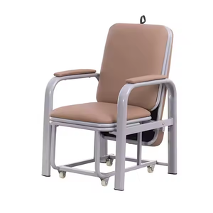 Silla de acompañamiento para pacientes plegable de hospital, silla reclinable para el cuidado de la diálisis médica - Product Image 5