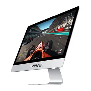 LAIWIIT 18.5/21.5/23.8/27 Inch Smart All In One Pc Desktop Pc Computer Ultra Thin Gaming All-In-One Computer Pc