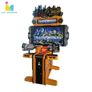 Ama fabrika fiyatı 55 inç eğlence oyunları silah simülatörü Arcade ateş etme oyunu makinesi