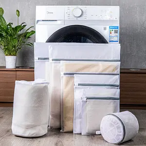 Offre Spéciale maille polyester Lingerie vêtements sac de lavage hôtel lavage sac à linge
