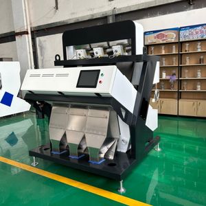 Hocheffizientes 2-Kanal-Reisfarbensortierer-Förderbandsystem mit Touchscreen, ideal für Lang- und Kurzkornreis - Product Image 2