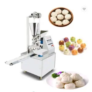 2024 Commerciële 500-3000 Pcs/h Gestoomde Gevulde Broodje Machine Prijs Chinese Kleine Momo Making Machine Te Koop Restaurant