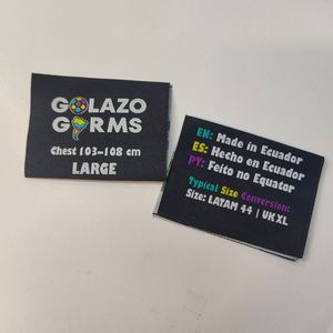 Étiquettes tissées personnalisées en gros pour sacs, étiquettes imprimées, fabricant d'étiquettes principales pour vêtements, jeans et t-shirts - Product Image 3