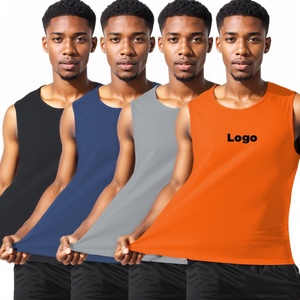 <b>Men's</b> Fitness Custom Logo <b>Men's</b> Fitness Tank Top Sportswear Gym Clothes Sports <b>Vest</b> Running - Product Image 1