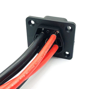 Enchufe de cargador J1772 EV Entrada estándar americana de 5 pines con arnés de cableado y adaptador de corriente - Product Image 5