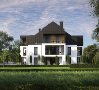 Nouveau modèle Maisons à bâtir de 3 étages Kit d'appartement modulaire préfabriqué de luxe Maison prête à l'emploi Hôtel Cabine Viviendas