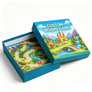 เกมกระดานเดินทางแบบกำหนดเอง OEM โรงงานเวียดนาม เกมบนโต๊ะพกพา ทนทาน เป็นมิตรกับสิ่งแวดล้อม ทำจากกระดาษแข็ง ชุดครบ พร้อมอุปกรณ์เสริมสุดหรู เป็นของขวัญ - Product Image 6