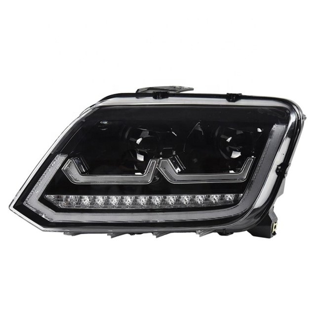 Amarok Headlight Projector 2010-2020 Dynamic Signal LED DRL New ABS Automotive Accessories