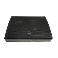 Moniteur de scène en forme de coin, haut-parleur passif pour spectacles en direct, équipement multifonctionnel pour salles de théâtre, compatible avec amplificateur externe