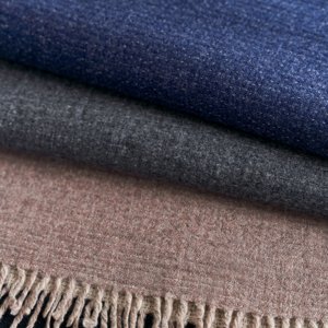 Couverture d'hiver <span class=keywords><strong>de</strong></span> luxe en laine australienne double face résistante aux plis - Product Image 6