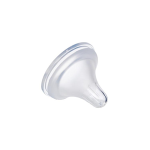 Bouteille de lait en silicone à col large de 5.0cm avec tétine sans BPA anti-étouffement et prévention des coliques pour 0-12 mois - Product Image 1