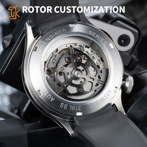 Montres mécaniques automatiques rétrogrades en cristal <span class=keywords><strong>de</strong></span> saphir incurvé coûteuses, logo personnalisé, fibre <span class=keywords><strong>de</strong></span> carbone, <span class=keywords><strong>montre</strong></span> pour homme - Product Image 4