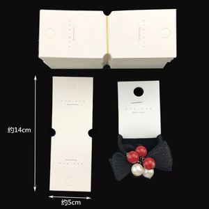 Étiquette personnalisée pour chaussettes, boucles d'oreilles, colliers, cartes suspendues en carton imprimé avec logo de marque sur mesure - Product Image 4