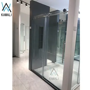 Kamali Factory Price Shower Glass Partition Wall Sliding Door Shower Enclosure Shower Rooms