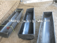 Mangeoire en plastique de haute qualité pour bétail, pour moutons/chèvres, pour utilisation à la ferme, mangeoire automatique pour chèvres, mangeoire pour moutons