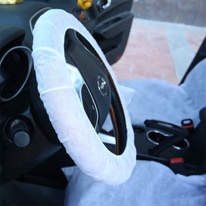 <span class=keywords><strong>Couvre</strong></span>-<span class=keywords><strong>volant</strong></span> de voiture non tissé épaissi <span class=keywords><strong>jetable</strong></span> au détail en gros pour l'automobile - Product Image 5
