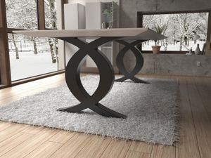 أرجل طاولة جميلة مخصصة مربعة من الفولاذ/المعادن تناسب أي حجم من الطاولات تقريباً - Product Image 6