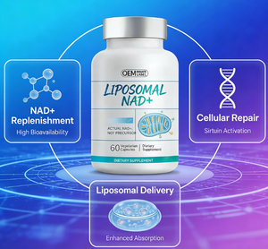 Fabricante de Cápsulas de Refuerzo de NAD3 NAD+ |   Clínicamente probado para la reparación celular y la energía para atletas, marca privada - Product Image 2