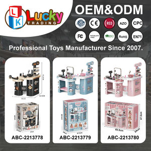 Lucky Toys Pretend Play Hair Salon Toy <strong>Kit</strong> Table Simulation Interactive Experience Role Play Beauty Hairdresser <strong>Kit</strong> for Kids - Product Image 6