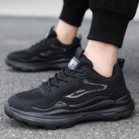 Baskets compensées épaisses pour femmes, semelle épaisse, soutien de la voûte plantaire confortable, chaussures de marche tendance, chaussures de sport décontractées pour femmes