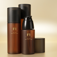 Flacon en plastique PCR 30g 50g 100g 50ml 80ml 100ml 120ml avec pompe pour nettoyant visage, lotion corporelle, emballage vide, logo personnalisé
