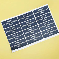 Etiquetas de Vinilo Sintético Negras con Logotipo Personalizado, Adhesivas, Impermeables, con Acabado Protector para Envases