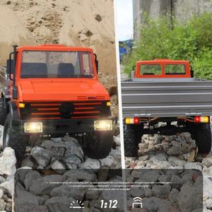 Camioneta de Carga SJY-LD1201, Modelo de Vehículo Todoterreno a Escala 1:12 con Luces - Product Image 4