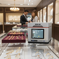 Aurispec EDX-B1 Benchtop XRF Gold Tester yang Handal dan Murah, Bersertifikasi CE, Penguji Kemurnian Emas Karat, Layar Sentuh Warna 10.1 inci, Garansi 1 Tahun