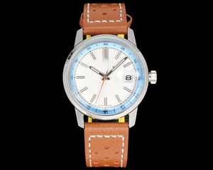 Reloj Automático de Lujo ZF AB3113171L1A1 Cal.25 Top Time, Esfera Verde, Correa Verde Perforada, Manecilla Naranja, EE. UU. - Product Image 3