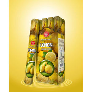 Bâtonnets d'encens au citron super vendus avec un parfum naturel de citron Bâtonnets d'encens pour usage domestique par les exportateurs - Product Image 2