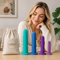 Dilatateurs vaginaux en silicone OEM ODM pour l'entraînement pelvien, ensembles de dilatateurs confortables pour le plancher pelvien