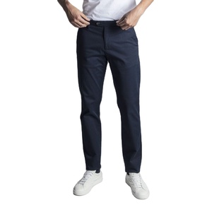 Pantalon chino extensible coupe classique, pantalon de golf décontracté, mélange de coton, pour le bureau, les voyages, le quotidien, vêtements décontractés élégants et confortables - Product Image 3