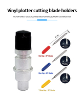 Piezas de Repuesto para Cortadoras de Vinilo Industriales, Compatibles con OEM/ODM, Cuchilla de Camuflaje para Roland/Graphtec y Skycut