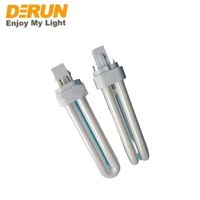 Lampe fluorescente PLC de haute qualité 220V 2U 5W 7W 9W 13W 18W 26W G24Q-1 G24Q-2 G24Q-3 4PIN pour éclairage intérieur, CFL-U