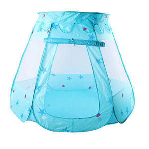 Vente chaude Château portable pliable en 3 pièces Tente pour enfants Tente de jeu de princesse intérieure pour enfants - Product Image 4