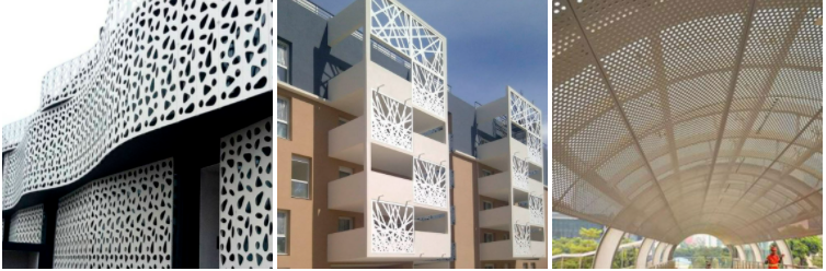 Architectural Decoration Perforated Mesh Sheet Stainless Steel Metal Perforated Mesh