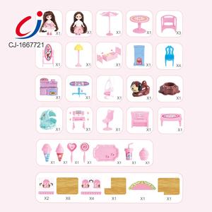 Casa De <span class=keywords><strong>Maison</strong></span> 169 pièces <span class=keywords><strong>Maison</strong></span> de rêve moderne <span class=keywords><strong>Maison</strong></span> de poupée pour enfants Meubles DIY Miniature Grande <span class=keywords><strong>maison</strong></span> de poupée pour enfants - Product Image 6