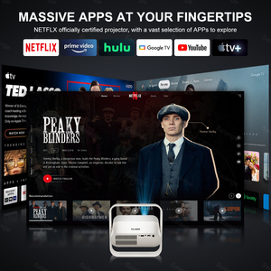 Salange OEM P40 Chiếu Xách Tay Ultra-Độ Nét Cao 1080P LED Chiếu Ánh Sáng Môi Trường Xung Quanh Sử Dụng Nhà Máy Chiếu - Product Image 4