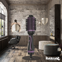Sèche-cheveux brosse 4-en-1 ionique, sèche-cheveux et styler volumisant tout-en-un