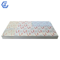 Plaque rigide en PVC écologique SIMONA, blanc/beige/gris, résistante aux chocs, épaisseur 8 mm/20 mm, découpe personnalisable