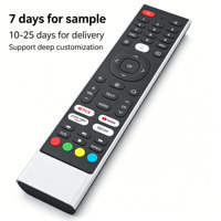 Control Remoto por Voz Multifuncional y Duradero de Plástico ABS, Código Fijo 2.4G 20m, para TV, Proyector, Pantalla Inteligente, Audio RCT9045