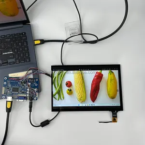 Completo LCD Touch Display kits LVDS Interface 10.1 polegada 1280x800 WXGA Industrial IPS Painel TFT com CTP Touchscreen Capacitivo