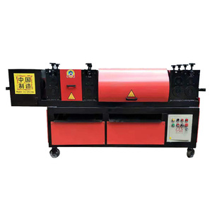 Nueva Máquina Enderezadora de Tubos de Acero Automática con Motor, Alta Productividad, Sistema Todo en Uno para Eliminación de Óxido y Pintura - Product Image 1