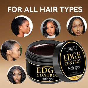 Cire coiffante <span class=keywords><strong>Max</strong></span> <span class=keywords><strong>Hold</strong></span> Edge Control – Lisseur de bords sans résidus pour cheveux 4C – Fixation adhésive pour bords - Product Image 1