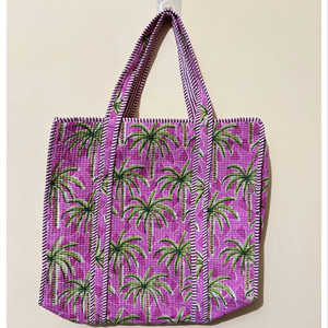 Bolso Tote de Algodón Acolchado de Estilo Moderno, Juego de 3 Bolsos Personalizados Hechos a Mano, Bolso de Mano, Bolso de Hombro, Precio al por Mayor - Product Image 1