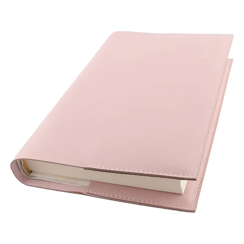 100% PU Leather Pink Bible Cover For Women Large Fit most Leather Book And Bible Cover High Quality PU bible bag cover